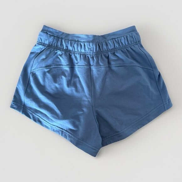 Lululemon Inner Glow High-Rise Shorts 3” – Oasis Blue – Size 6 – Unlined- NWT - Picture 3 of 12